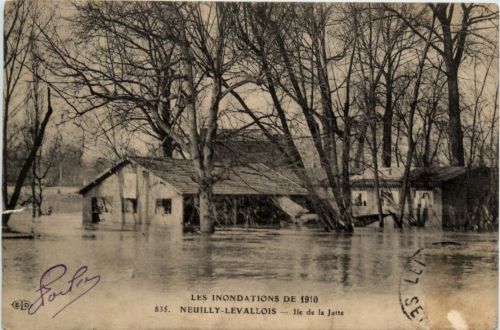 Neuilly Levallois - Les Inondations de 1910