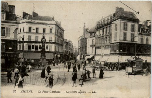 Amiens - La Place Gambetta