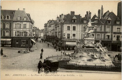Abbeville - La Place de l Amiral Gourbet