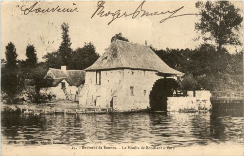 Rennes - Moulin de Bouillant a Vern