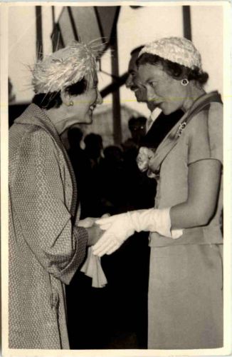 Bezoek von Koningin Luxembourg