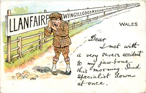 Llanfairpwllgwyngyll - Wales - Humor