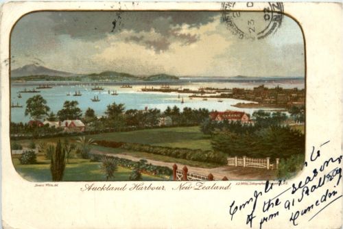Auckland Harbour - New Zealand