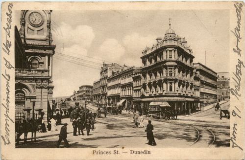 Dunedin - Princes Street - New Zealand