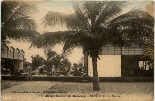 Dahomey - Cotonoou - Le Marche
