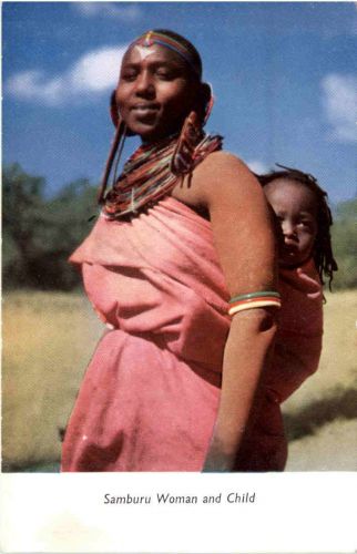 Samburu Woman and Child