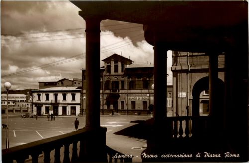 Asmara - Nuova sistemarione di Piarra Roma
