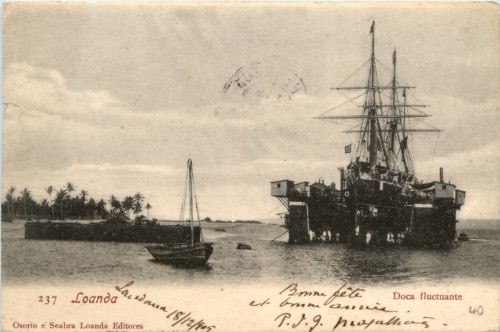 Loanda - Doca dluctuante - Angola
