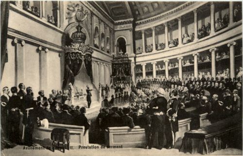 Bruxelles - Avenement de Leopold II