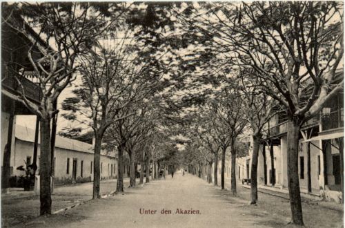 Deutsch Ost Afrika - Dar-es-Salaam - Unter den Akazien