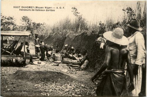 Dahomey - Vendeurs de Gateaux Baribas