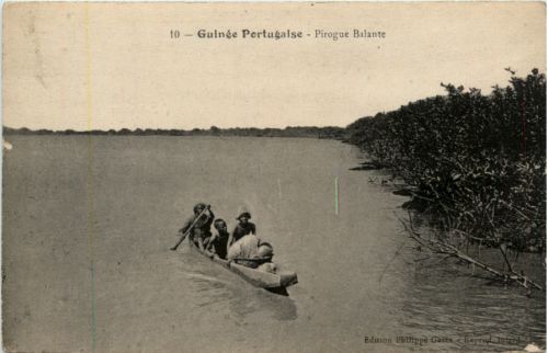 Guinee Portugaise - Pirogue Balante