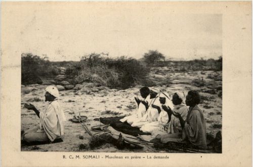 Somali - Musulman en priere