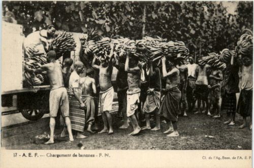 Chargement de bananes