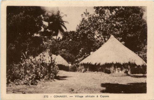 Conakry - Village africain a Caporo