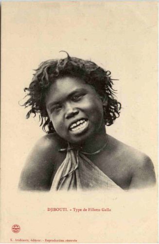 Djibouti - Type de Fillette Galla
