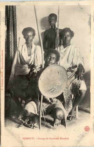 Djibouti - Groupe de Guerriers Danakils