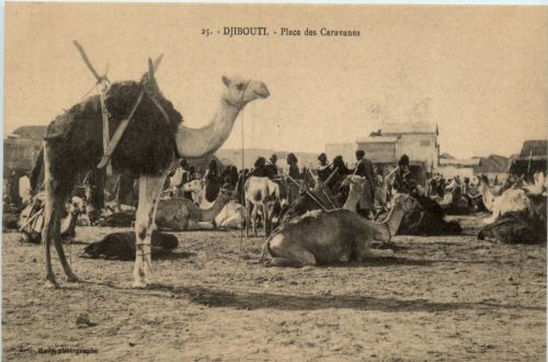 Djibouti - Place des Caravanes