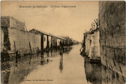 Djibouti - La Village indigene inonde
