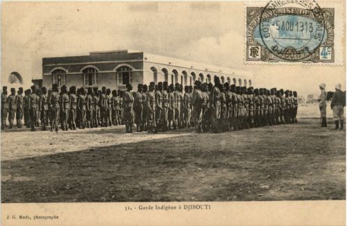 Djibouti - Garde indigenei