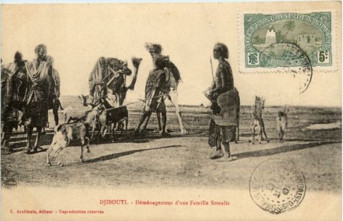 Djibouti - Demenagement d une Familie Somalis