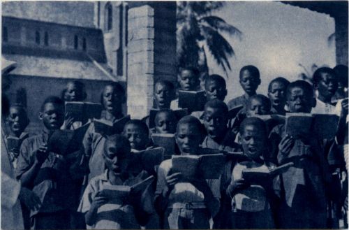 Africa - Une Schola africaine