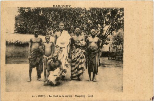 Dahomey - Cove - Le chef de la region