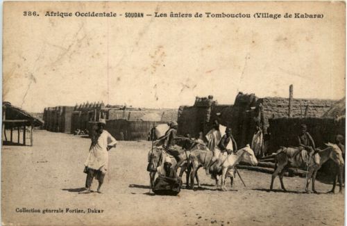 Soudan - Les aniers de Tombouctou
