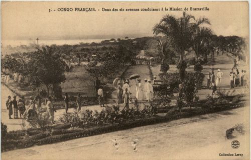 Congo - Deux des six avenues Brazzaville