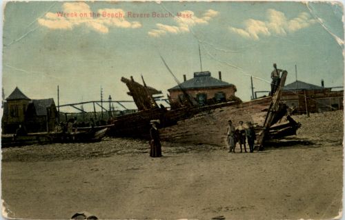 Revere Beach - Wreck on the Beach