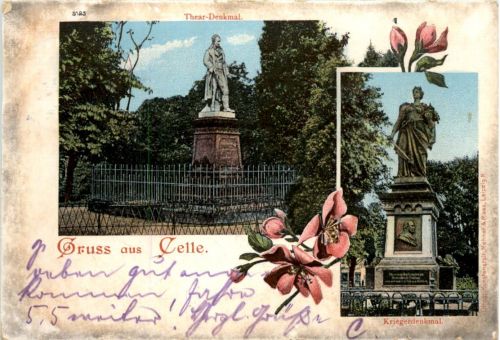 Gruss aus Celle - Thear Denkmal