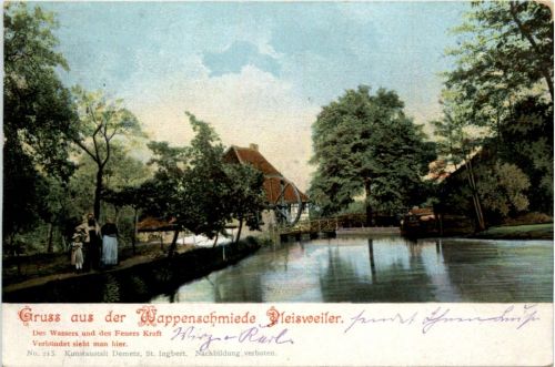 Gruss aus der Wappenschmiede Pleisweiler