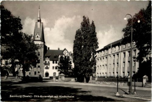 Bernburg/saale, SVA-Kuranstalt mit Kinderheim