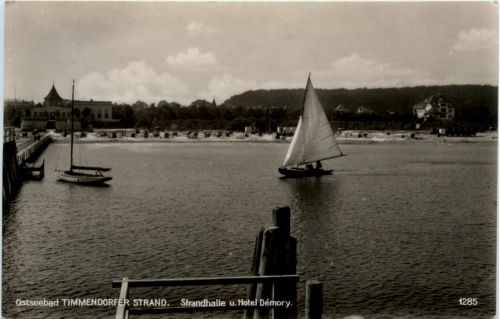 Timmendorfer Strand, Strandhalle u. Hotel Demory