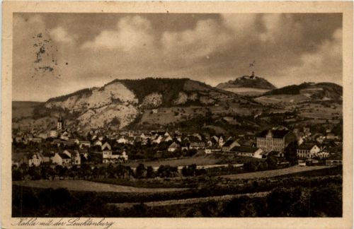 Kahla mit der leuchtenburg
