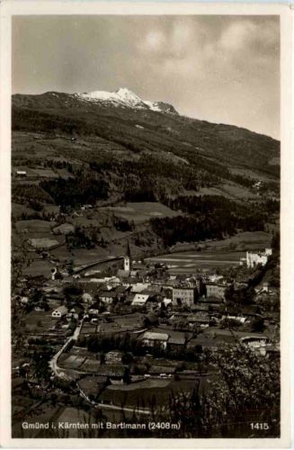 Gmünd i. Kärnten mit Bartimann