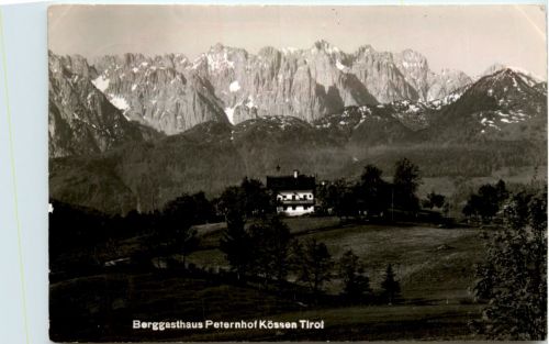 Kössen Tirol , Berggasthaus Peternhof