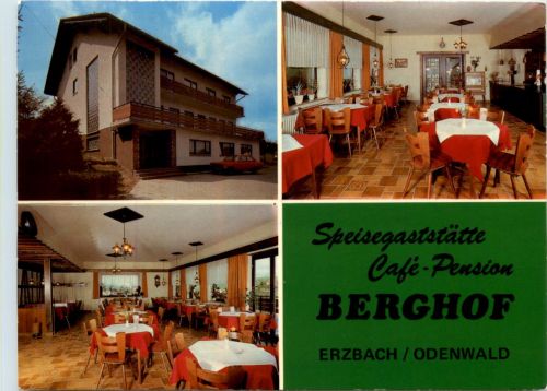 Erzbach im Odenwald, Gaststätte Berghof
