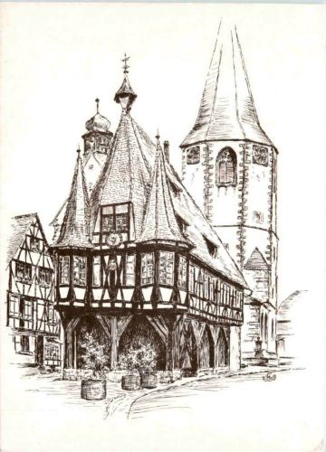 Michelstadt im Odenwald, Altes Rathaus