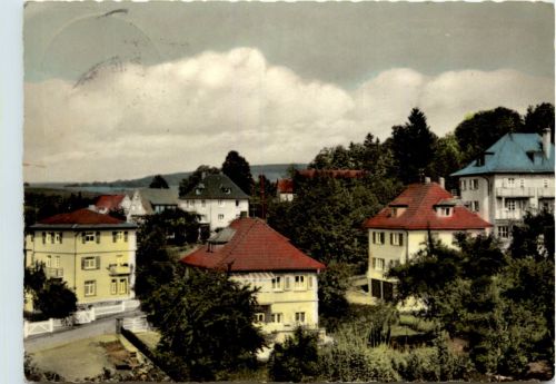 Bad König im Odenwald, Kurviertel in der Waldstrasse