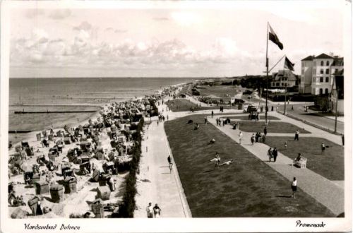 Duhnen, Promenade