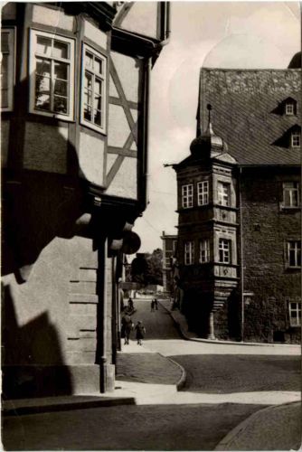 Sangerhausen - Erker am Schloss