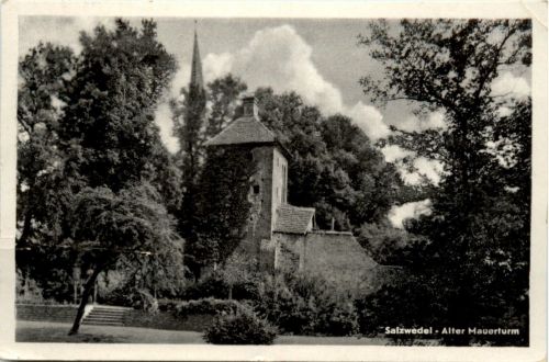 Salzwedel, Alter Mauerturm