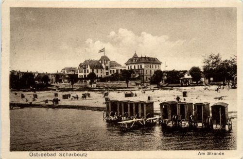 Ostseebad Scharbeutz, Am Strand