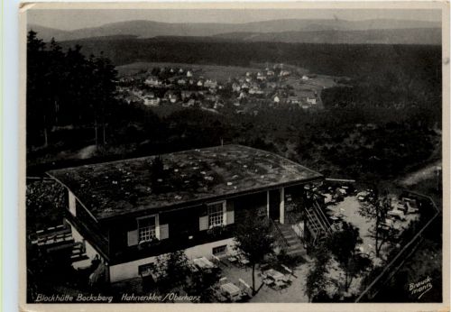 Hahnenklee/Oberharz, Blockhütte Bocksberg