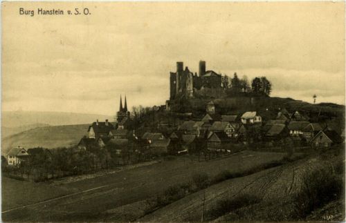 Burg Hanstein v.S.O., Station Werleshausen