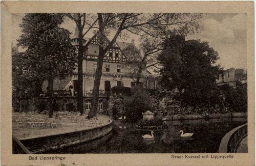 Bad Lippspringe, Neuer Kursaal mit Lippequelle