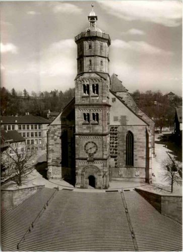 Schwäbisch Hall, Sankt Michael mit Freitreppe