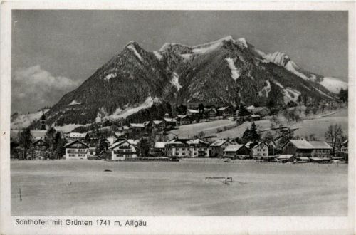 Sonthofen mit Grünten