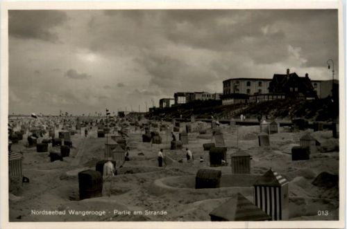 Wangerooge, Partie am Strande